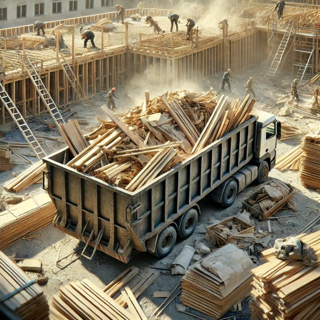 gros chantier bois
